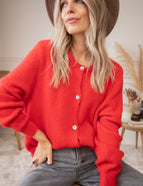 Zaya Red - Cardigan