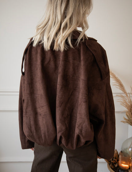 Bowie Suede Choco - Jacket