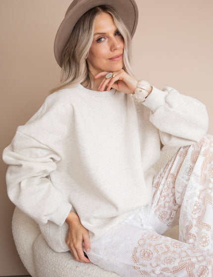 Pullover - Simplicity - Hellgrau