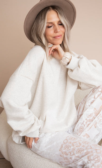 Pullover - Simplicity - Hellgrau