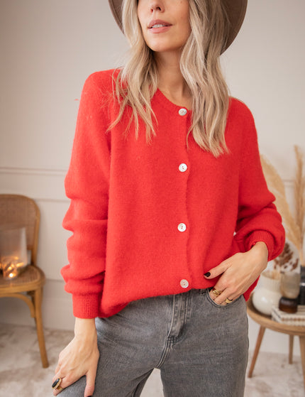 Zaya Red - Cardigan