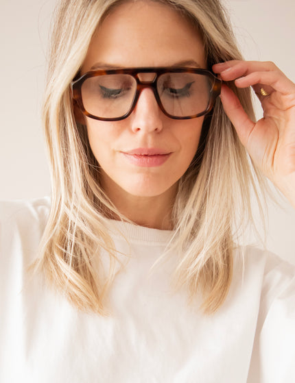 Rae Leopard - Sunglasses