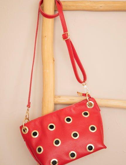 Leather Rebel Red - Handbag