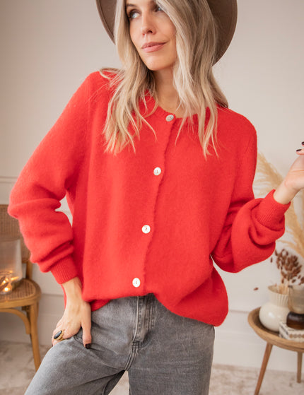 Zaya Red - Cardigan