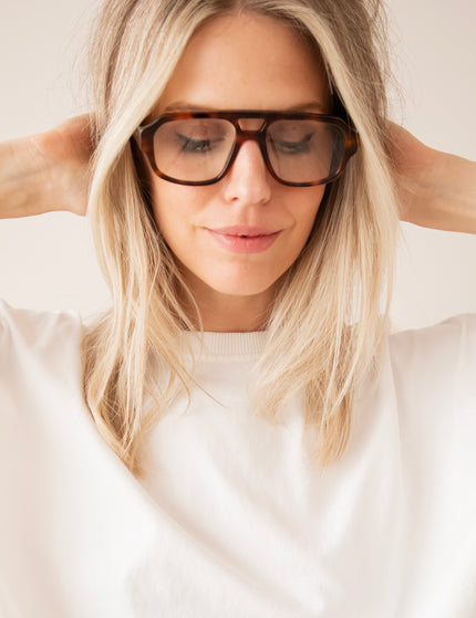 Rae Leopard - Sunglasses