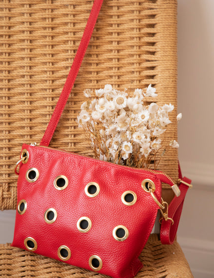 Leather Rebel Red - Handbag