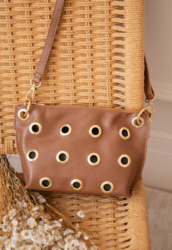 Leather Rebel Brown - Handbag