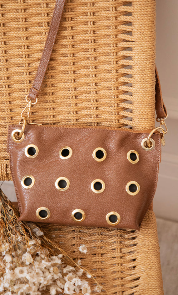 Leather Rebel Brown - Handtas