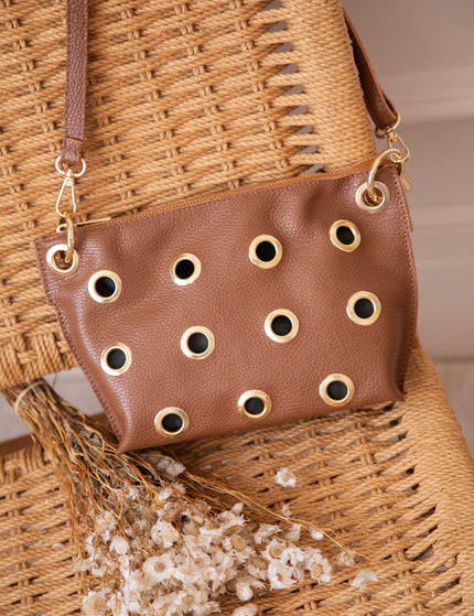 Leather Rebel Brown - Handbag