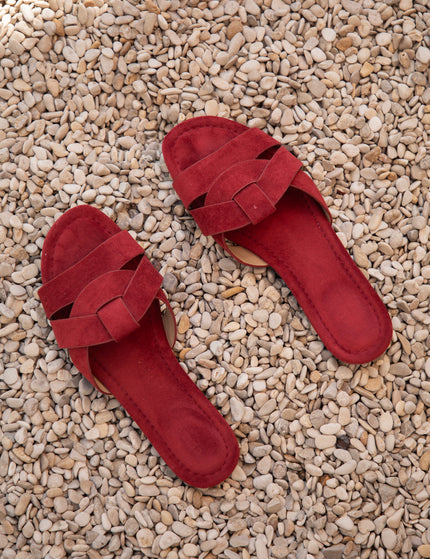 Sandalen - Strolling Straps Suede - Bordeaux