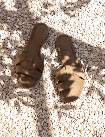 Sandalen - Strolling Straps Suede - Taupe