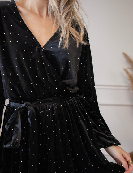 Velvet Dreams Black - Playsuit