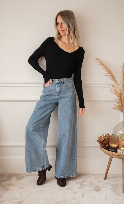 The Wide Choice Blue - Jeans