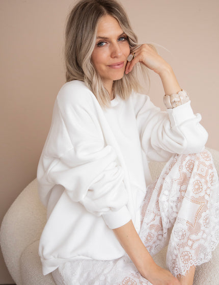 Pullover - Simplicity - Weiß