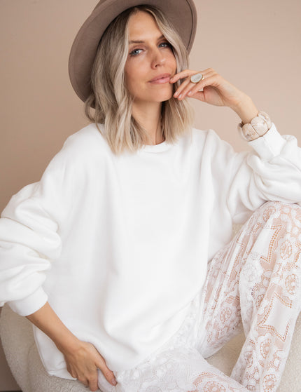 Pullover - Simplicity - Weiß