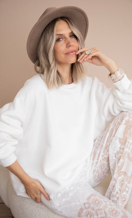 Pullover - Simplicity - Weiß