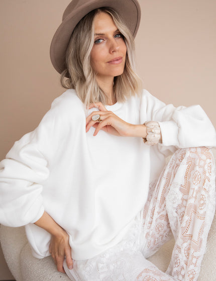 Pullover - Simplicity - Weiß