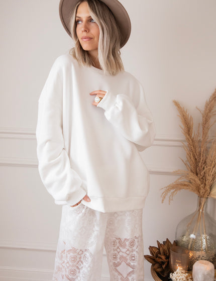 Pullover - Simplicity - Weiß