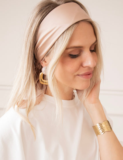 Silk Serenade Rose - Scarf