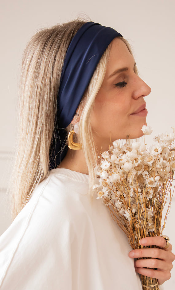 Halstuch - Silk Serenade - Marineblau