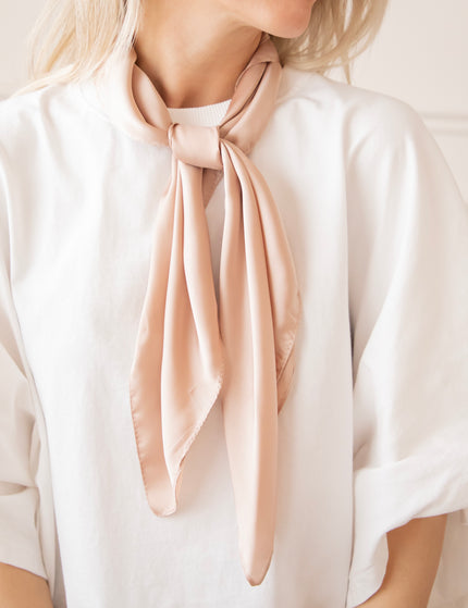 Silk Serenade Rose - Scarf