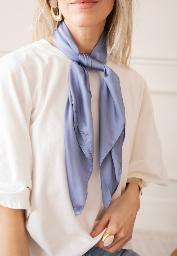 Silk Serenade Blue - Scarf