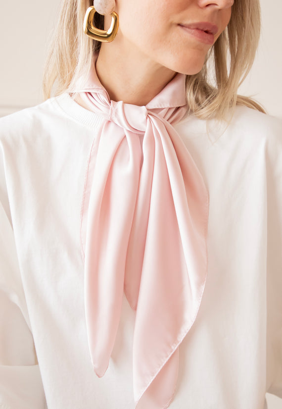 Silk Serenade Baby Pink - Scarf