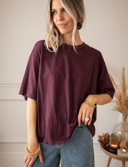 Basic Bea Plum - T-Shirt