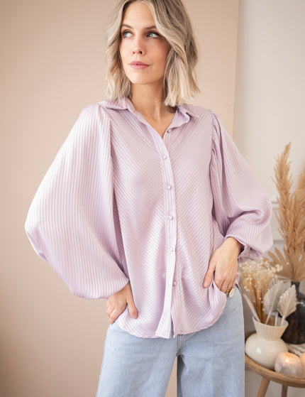 Sophisticated Stripes Lila - Blouse