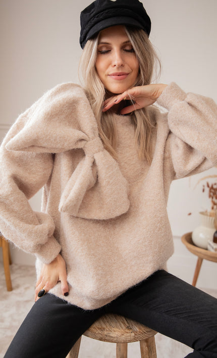 Pullover - Cozy Bowie - Taupe