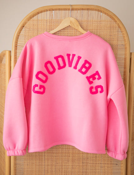 Lily Good Vibes Pink/Fuchsia - Sweater