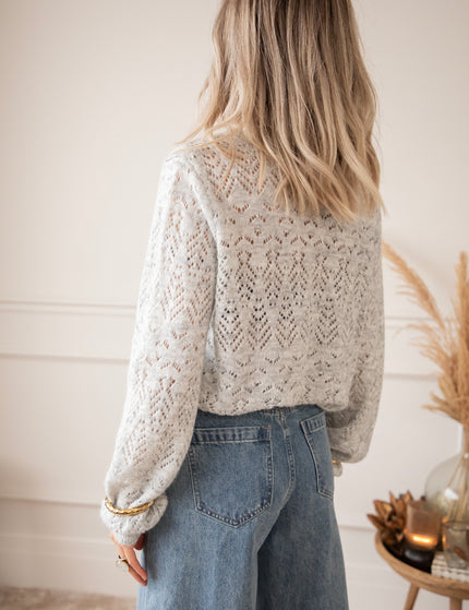 Tilly Soft Grey - Cardigan