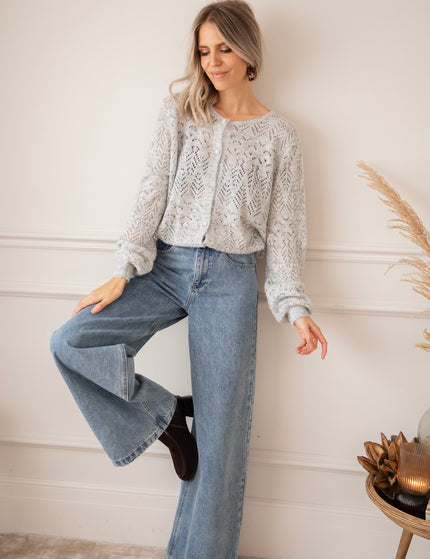 Tilly Soft Grey - Cardigan