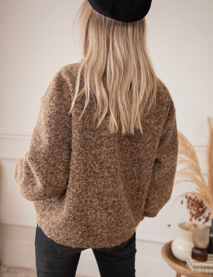 Cozy Bowie Brown - Sweater