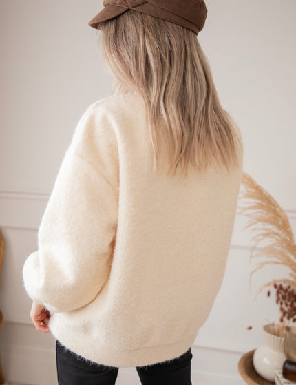 Cozy Bowie Beige - Sweater