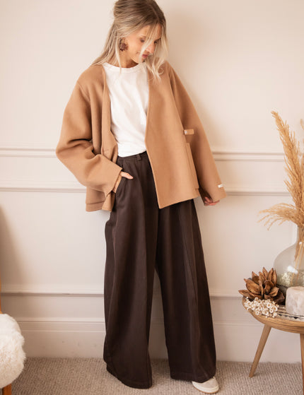 Manon Buckle Camel - Jas