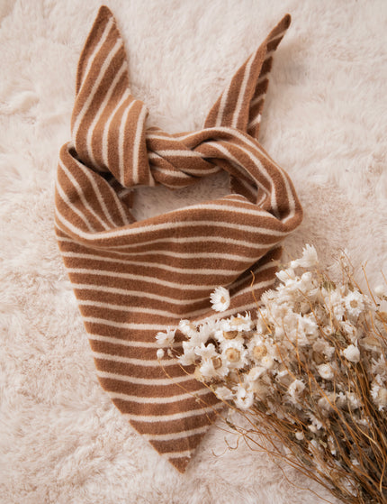 Frosty Stripes Camel - Sjaal