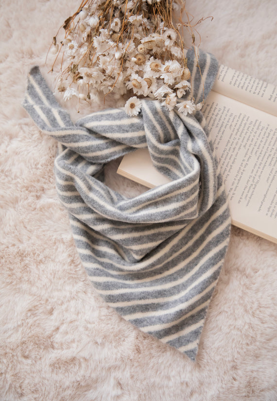 Frosty Stripes Grey - Sjaal