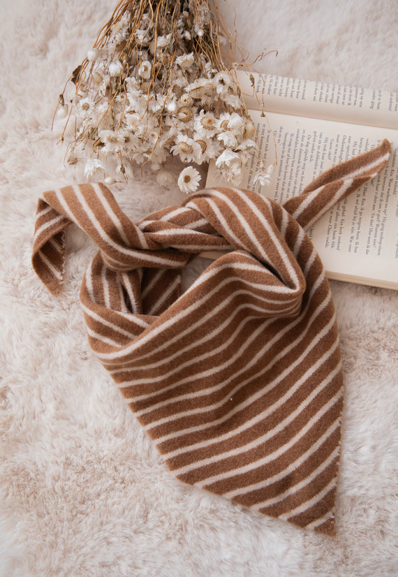 Frosty Stripes Camel - Sjaal