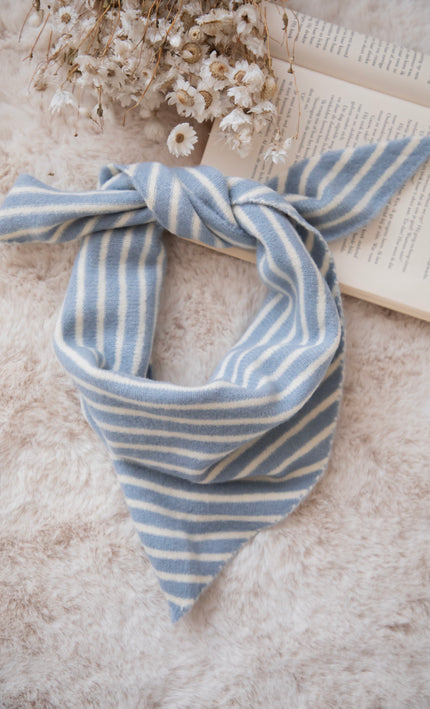 Frosty Stripes Sky Blue - Sjaal