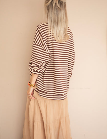 Soraya Beige - Maxi Rok