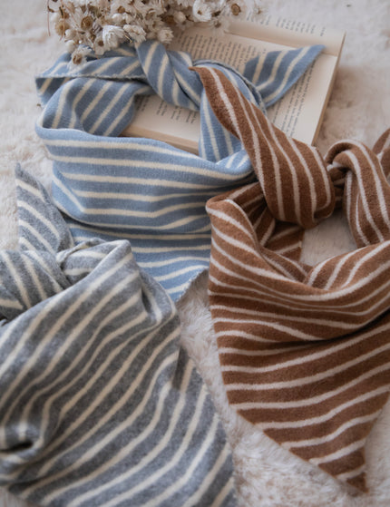 Frosty Stripes Sky Blue - Sjaal