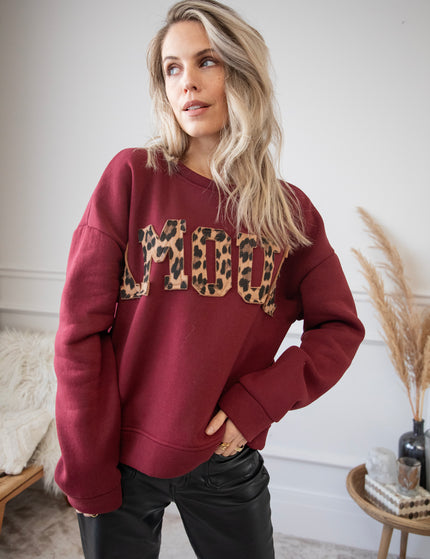 Amour Wild Burgundy - Sweater