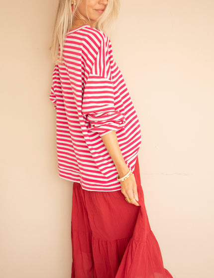 Soraya Raspberry - Maxi Rok
