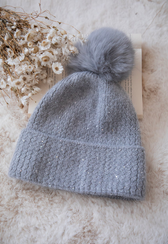 Shiny Pom Grey - Muts