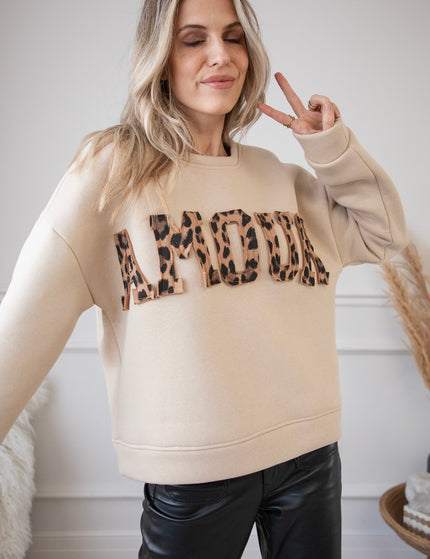 Amour Wild Beige - Sweater