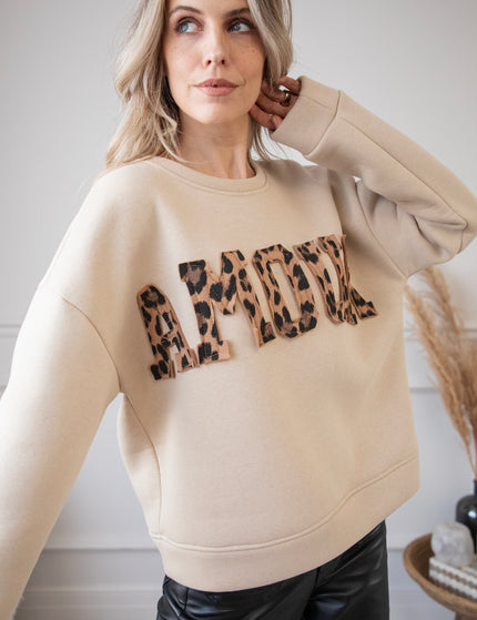 Amour Wild Beige - Sweater