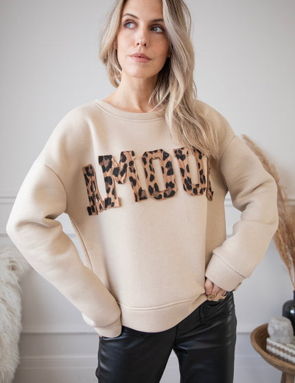 Amour Wild Beige - Sweater