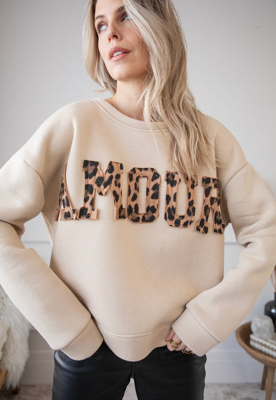 Amour Wild Beige - Sweater