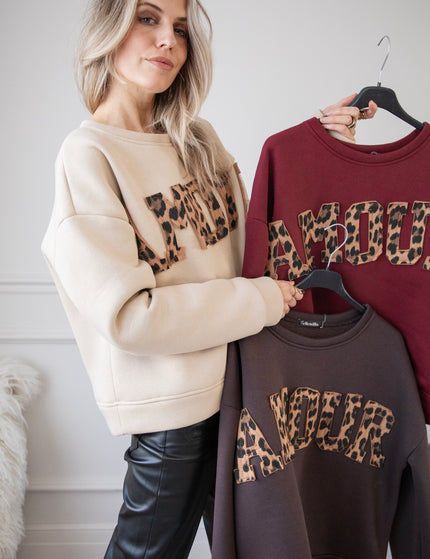 Amour Wild Beige - Sweater